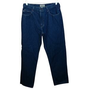 L.L. Bean Natural Fit Straight Jeans Men's 34x29